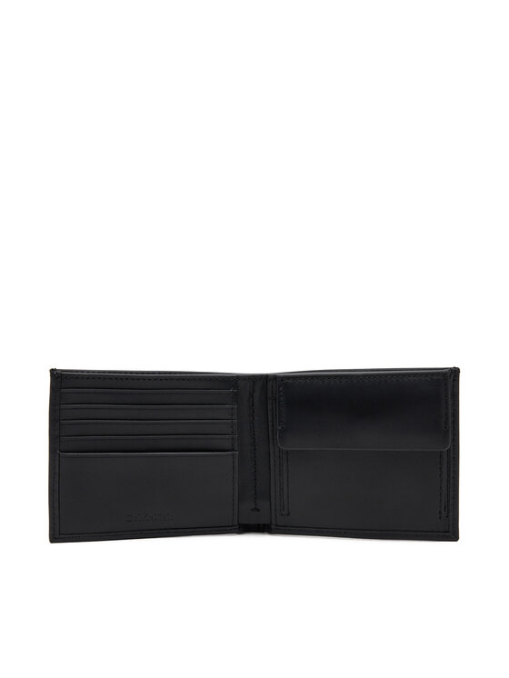 Calvin Klein Calvin Klein Ανδρικό Πορτοφόλι Ck Premium Bifold 5Cc W/Coin K50K512923 Μαύρο