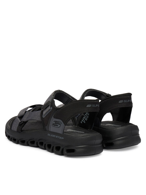 Skechers Skechers Szandál Glide Step Sandal 233382/BBK Fekete