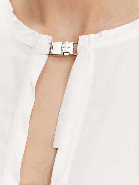 PINKO PINKO Blusa 105185 Bianco Regular Fit