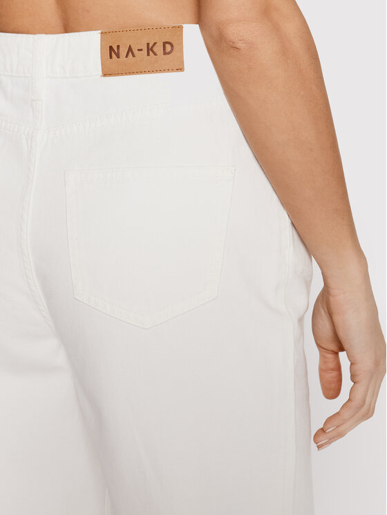 NA-KD NA-KD Τζιν 1018-008341-0244-581 Λευκό Relaxed Fit