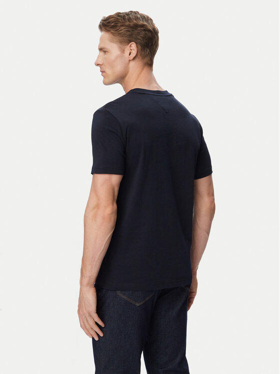 Tommy Hilfiger Tommy Hilfiger Тишърт Brand Love MW0MW44359 Тъмносин Regular Fit