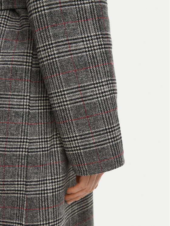 Tommy Hilfiger Tommy Hilfiger Вълнено палто WW0WW51526 Сив Regular Fit