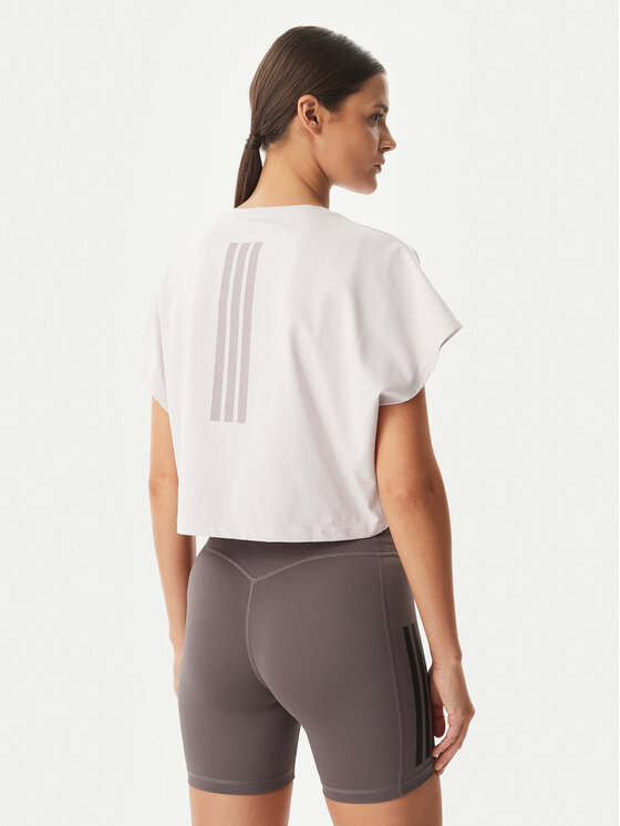 adidas adidas Majica Power Workout KE8052 Vijolična Loose Fit