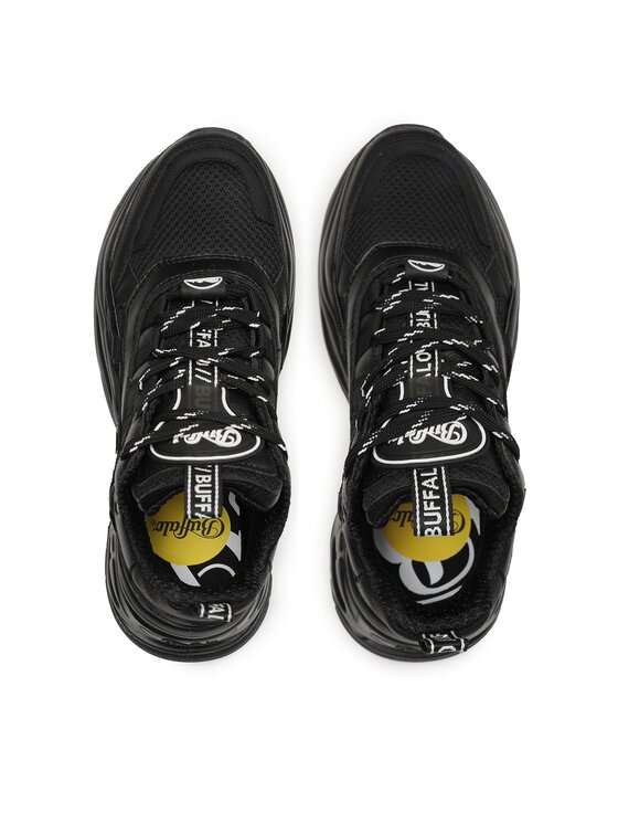 Buffalo Buffalo Sneakersy Triplet Hollow BN16307471 Černá
