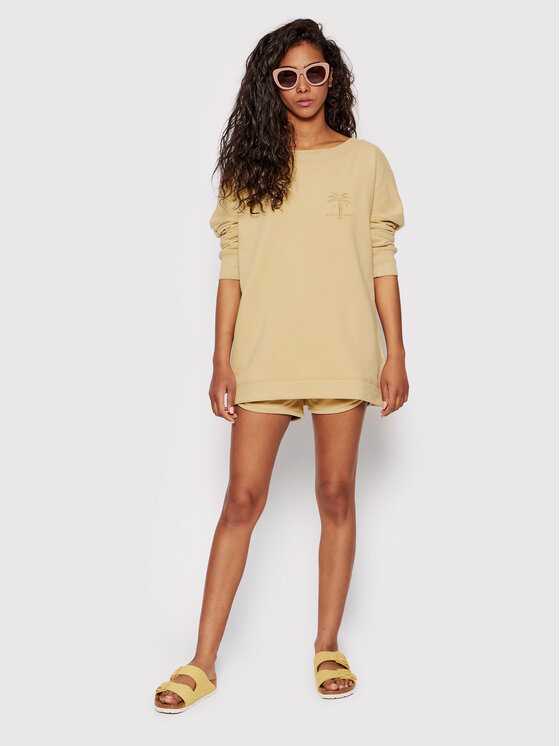 Felpa Ria Beige Oversize