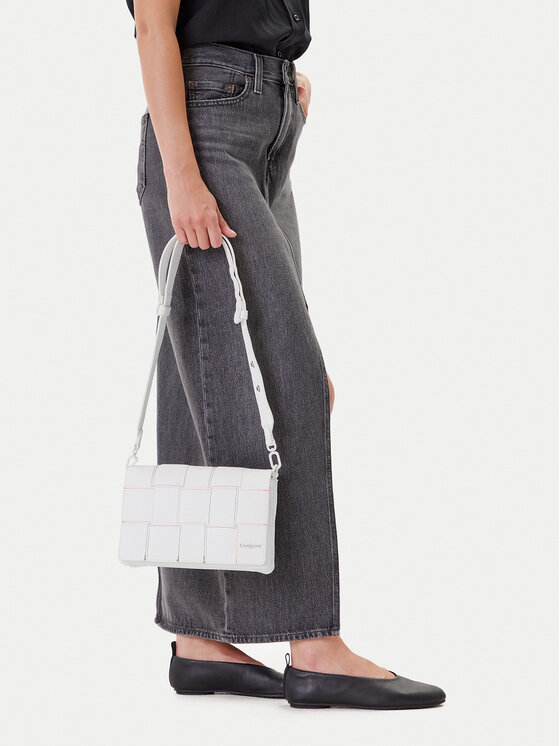 Desigual Geantă Yoko Blacno 25SAXPAQ Alb