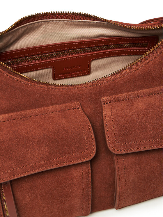 PINKO PINKO Ročna torba Cargo Bag Maxi PE 25 PLTT 104507 A29N Rjava