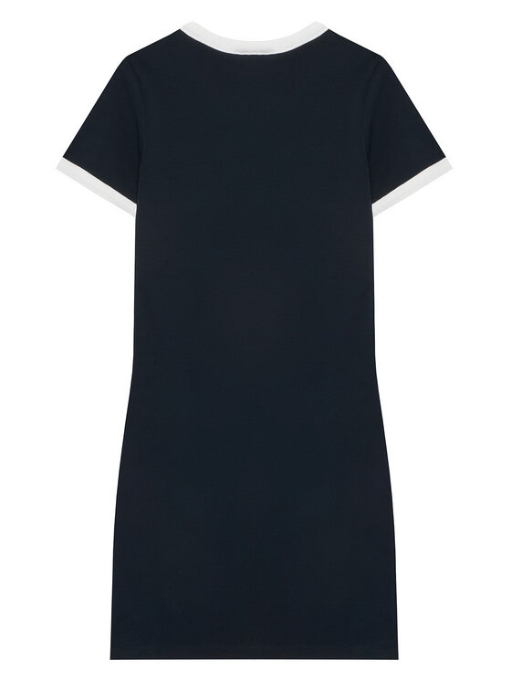 Guess Guess Ikdienas kleita J6GK26 KCQX1 Tumši zils Slim Fit