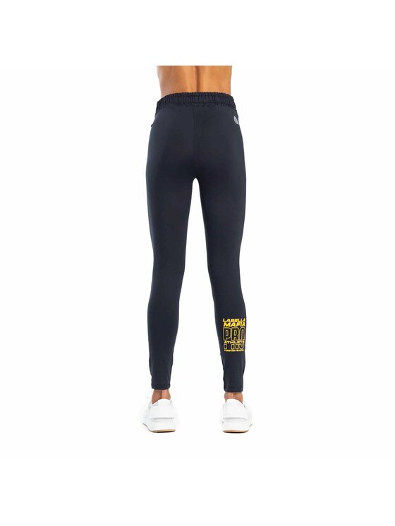 LaBellaMafia LaBellaMafia Legginsy LABELLAMAFIA LEGGING ESSENTIALS BLACK Czarny Regular Fit