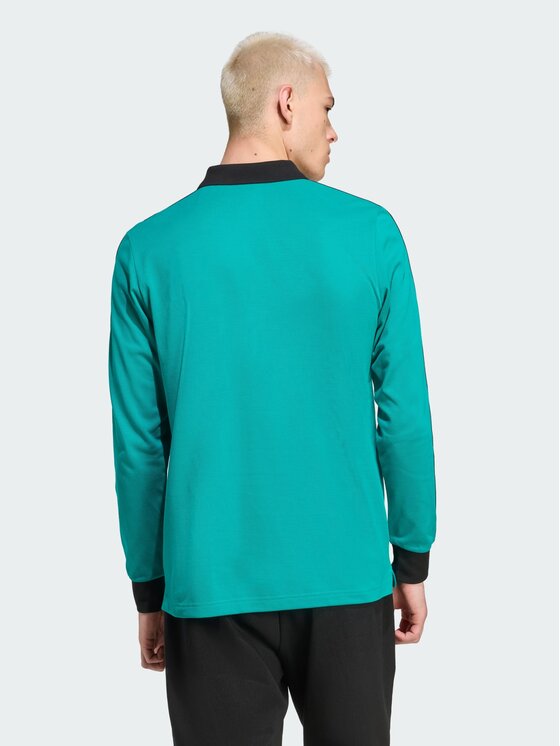 adidas adidas Polo 158321 Zielony Regular Fit