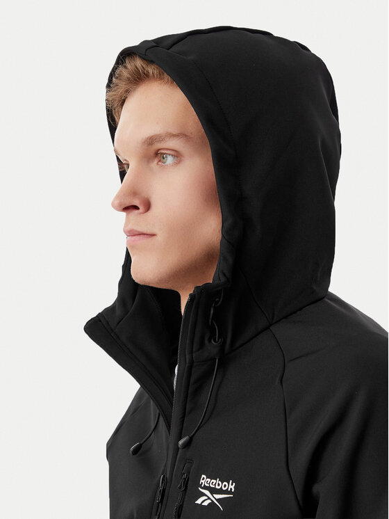 Reebok Reebok Bunda pro přechodné období RCC00095 Černá Regular Fit
