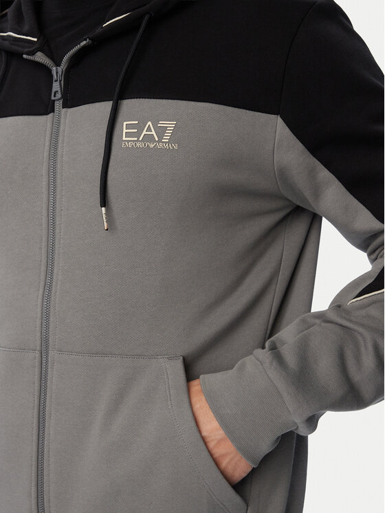 EA7 Emporio Armani EA7 Emporio Armani Dres 7M002411 AF10377 M8014 Szary Regular Fit