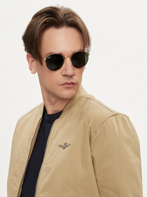 Ray-Ban Ray-Ban Sunčane naočale Round Metal 0RB3447 001 Zlatna