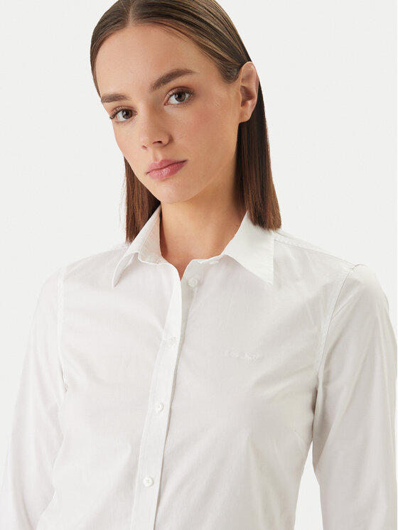 Gant Gant Košulja 4300486 Bijela Slim Fit