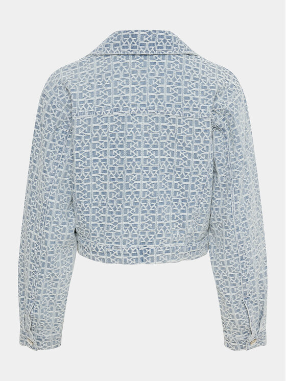 Gestuz Gestuz Jeansová bunda Nila 10908697 Modrá Relaxed Fit