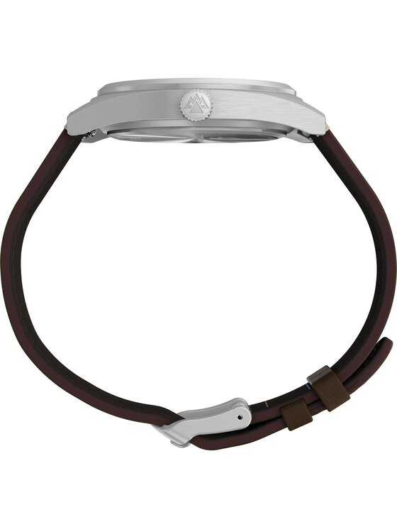 Timex Timex Zegarek TW2Y30600 Brązowy