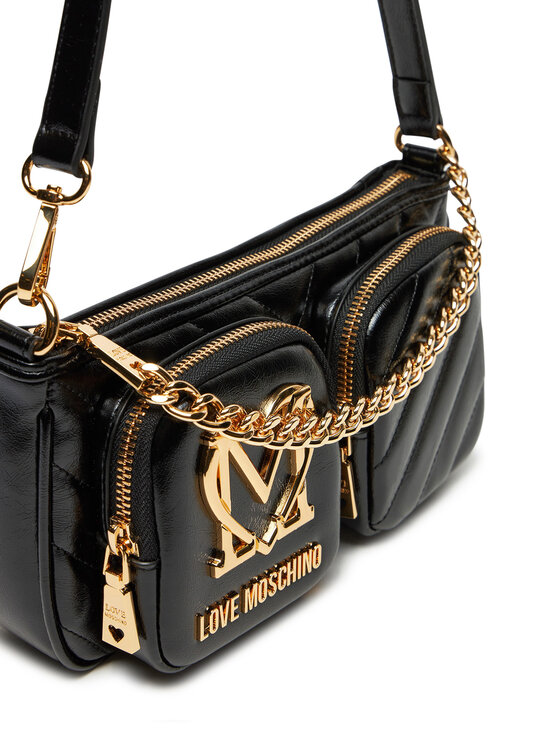 LOVE MOSCHINO LOVE MOSCHINO Ročna torba JC4324PP0LKM0000 Črna