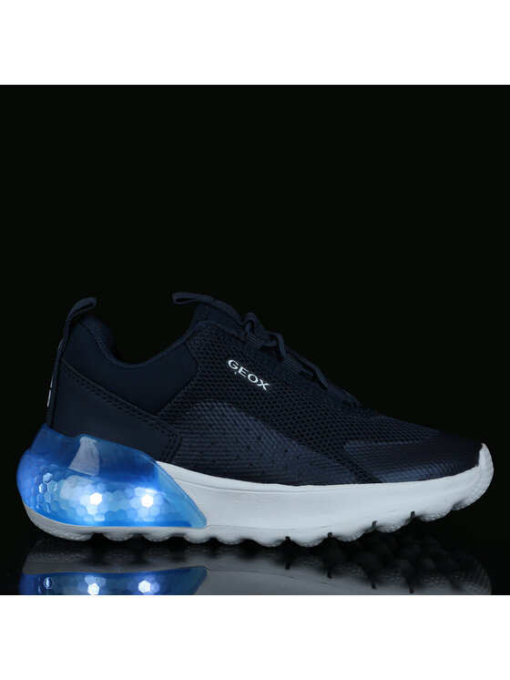 Geox Geox Laisvalaikio batai J Activart Illuminus J45LYA 0149J C4002 M Tamsiai mėlyna