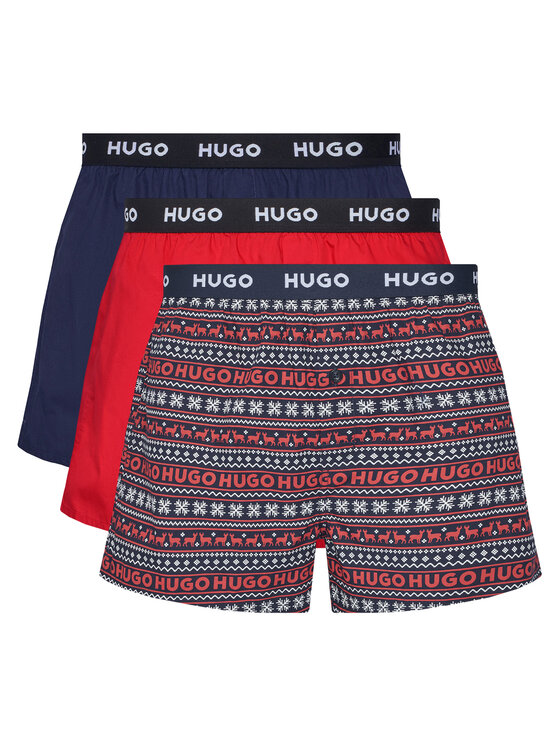 HUGO HUGO Комплект 3 чифта боксерки 50532565 Цветен