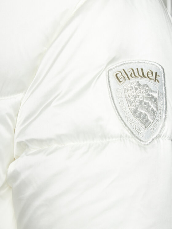Blauer Blauer Geacă de iarnă 23WBLDC02037 Alb Regular Fit