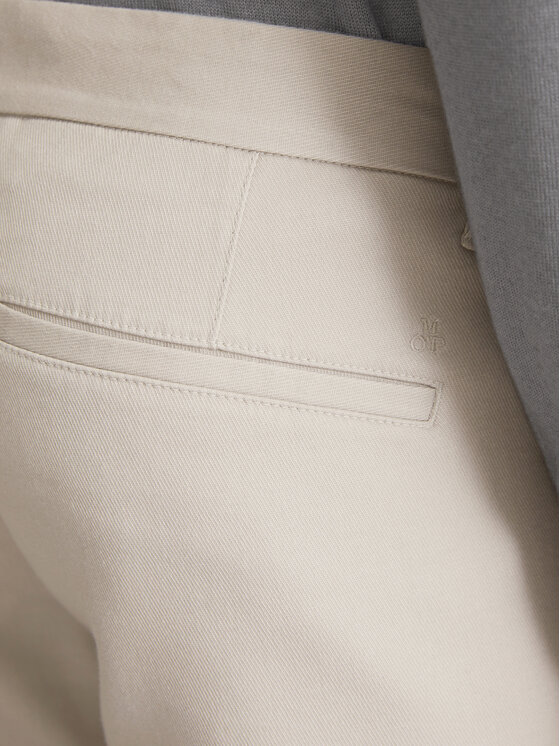 Marc O'Polo Marc O'Polo Chino kalhoty 429 0186 10230 Krémová Slim Fit