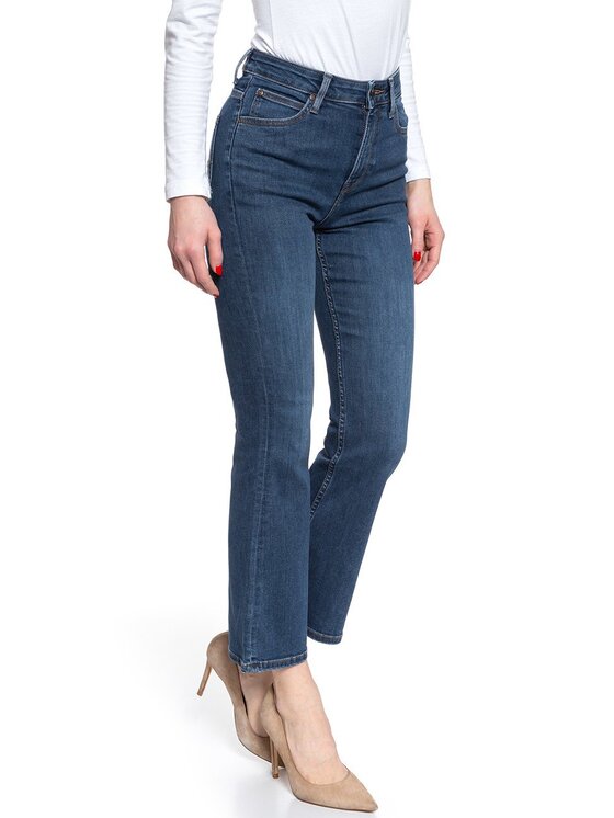 Lee Lee Jeans KICKED FLARE Blu Skinny Fit