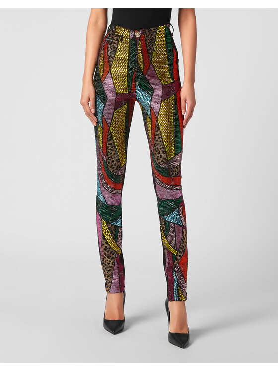 PHILIPP PLEIN PHILIPP PLEIN Jeans 3449 Multicolore Jegging Fit
