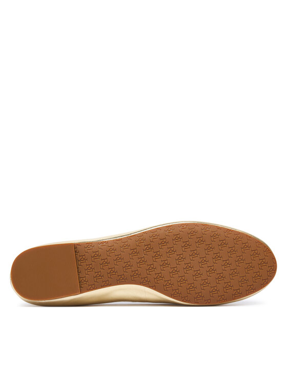 LAUREN RALPH LAUREN LAUREN RALPH LAUREN Balerinos Jayna Metallic 802978836002 Auksinė