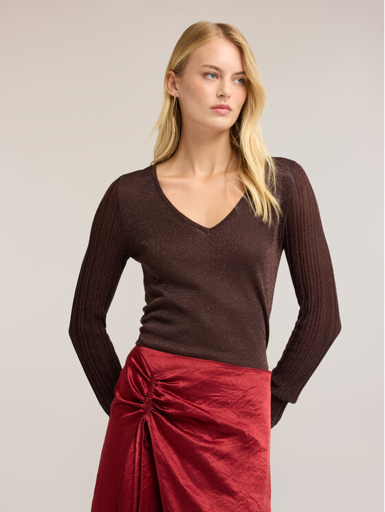 Motivi Motivi Maglione M353W004058N0V2 Marrone Slim Fit