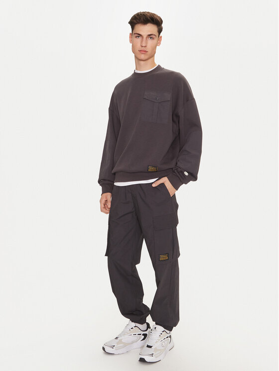 Champion Champion Суитшърт 220421 Сив Loose Fit