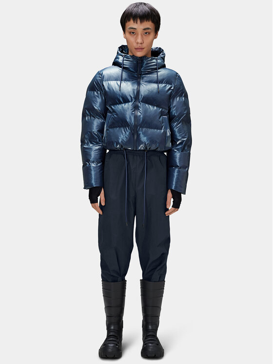 Rains Zimné bundy 15150 Modrá Regular Fit