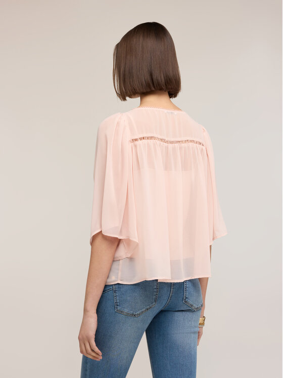 Motivi Motivi Blusa 2067W000793N006 Rosa Over Fit