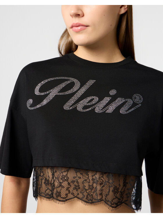 PHILIPP PLEIN PHILIPP PLEIN T-Shirt 29899 Czarny Regular Fit
