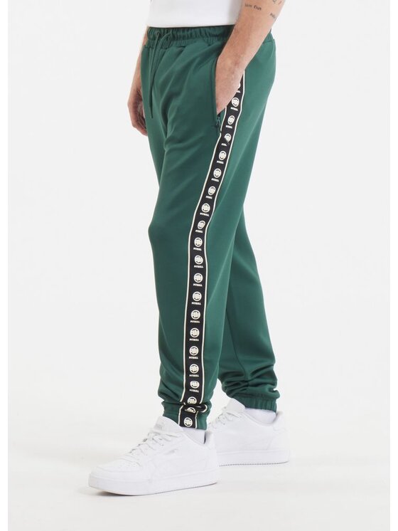 PITBULL PITBULL Spodnie dresowe POWERS Zielony Regular Fit