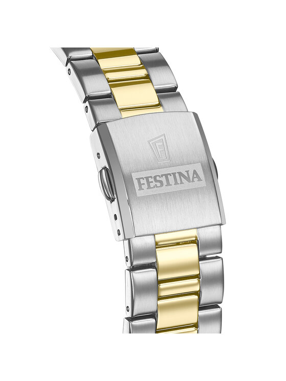 Festina Festina Zegarek F20554-4 Srebrny