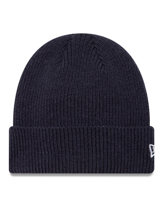 New Era New Era Kepurė Wool Cuff Knit Beanie 60424813 Tamsiai mėlyna