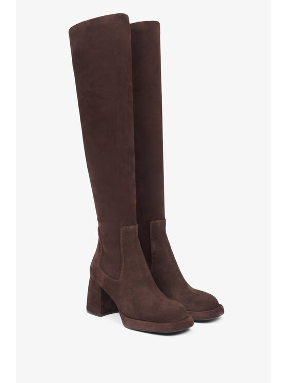 Estro Estro Stivali ER00116766 Marrone