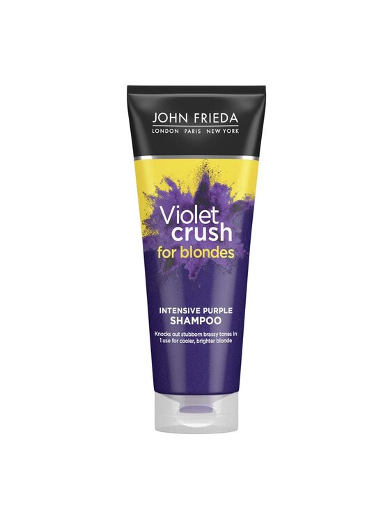 Szampon do włosów John Frieda, Sheer Blonde Violet Crush intensywny szampon przywracający chłodny odcień włosów 250ml