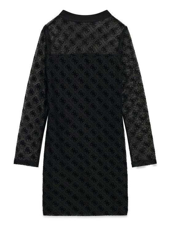 Guess Guess Ежедневна рокля J6YK04 K3957 Черен Regular Fit
