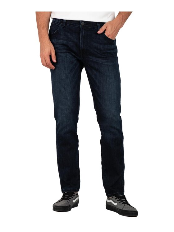 Wrangler Wrangler Jeansy W17TMI299 Granatowy Straight Leg