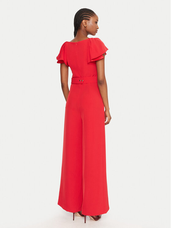 Rinascimento Rinascimento Jumpsuit CFC0125317003 Rosso Regular Fit