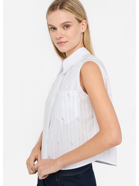 Liu Jo Liu Jo Camicia UF5239T039AM9861 Bianco Regular Fit