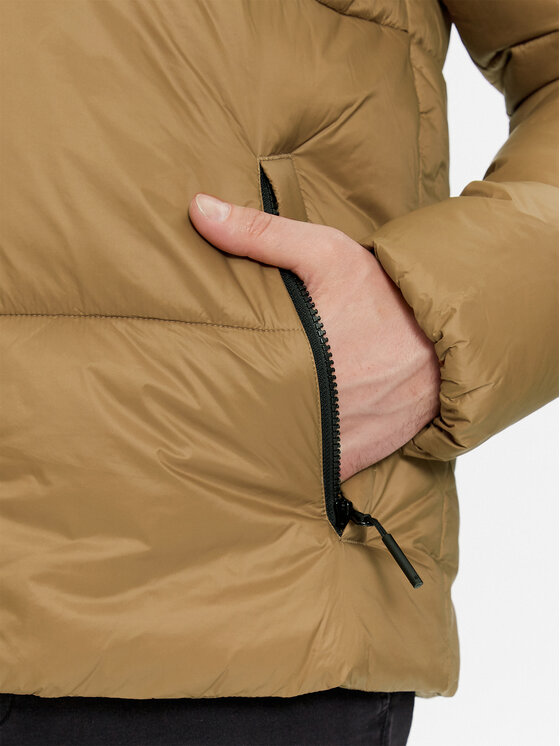 4F 4F Žieminė striukė 4FWAW23TDJAM348 Ruda Regular Fit