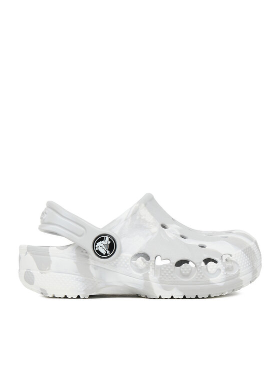 Dziecięce Klapki Crocs, Rozmiar 23/24, Szare, C-BAYA CLOG T 206977-1FS