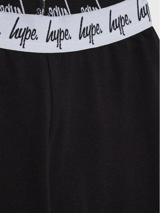 HYPE HYPE Leggings CORE21-099 Nero Slim Fit