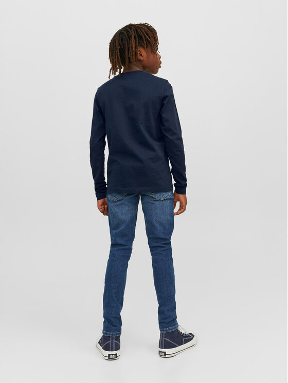 Jack&Jones Junior Jack&Jones Junior Majica 12244209 Tamnoplava Regular Fit