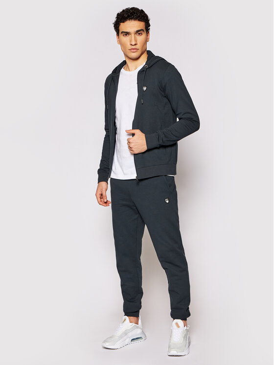 Felpa 8NPM15 PJ05Z 1578 Blu scuro Regular Fit