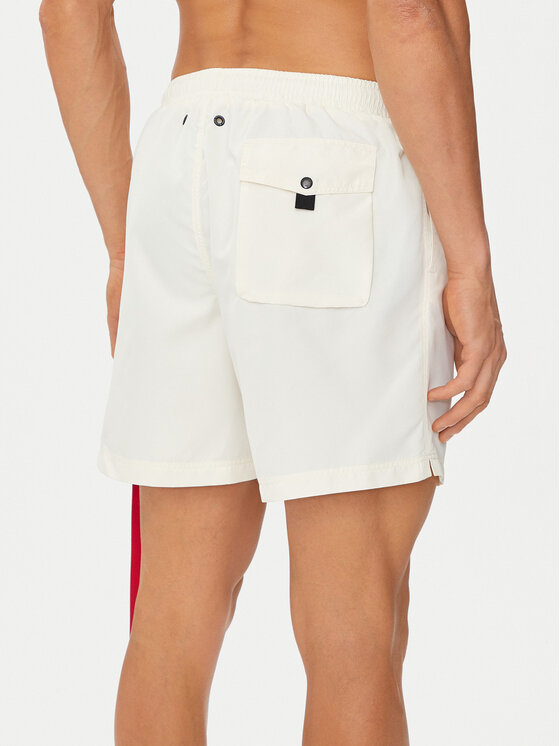 Aeronautica Militare Aeronautica Militare Pantaloncini da bagno 241BW219CT2967 Écru Regular Fit