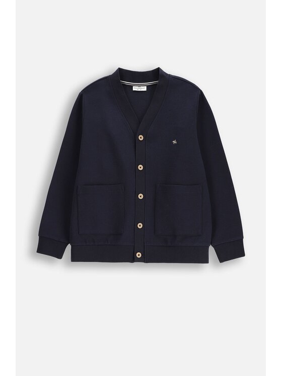 Coccodrillo Coccodrillo Sweter WC5172202EJB-015 Granatowy Regular Fit