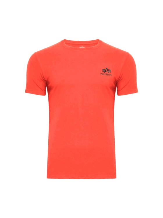 Alpha Industries Alpha Industries T-Shirt AI.188505-711-3XL Červená Basic Fit